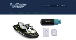 Desktop Screenshot of fuelpumpfactory.com