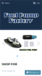 Mobile Screenshot of fuelpumpfactory.com